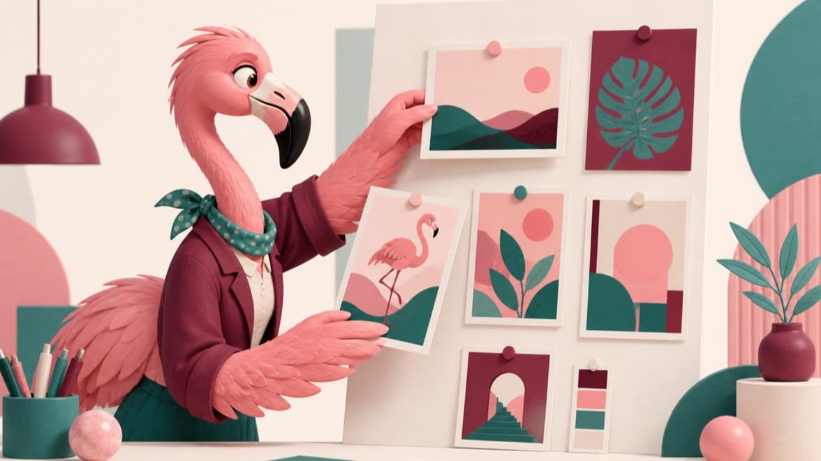 Crea un sistema visual de marca con IA en lugar de recopilar imágenes buenas al azar